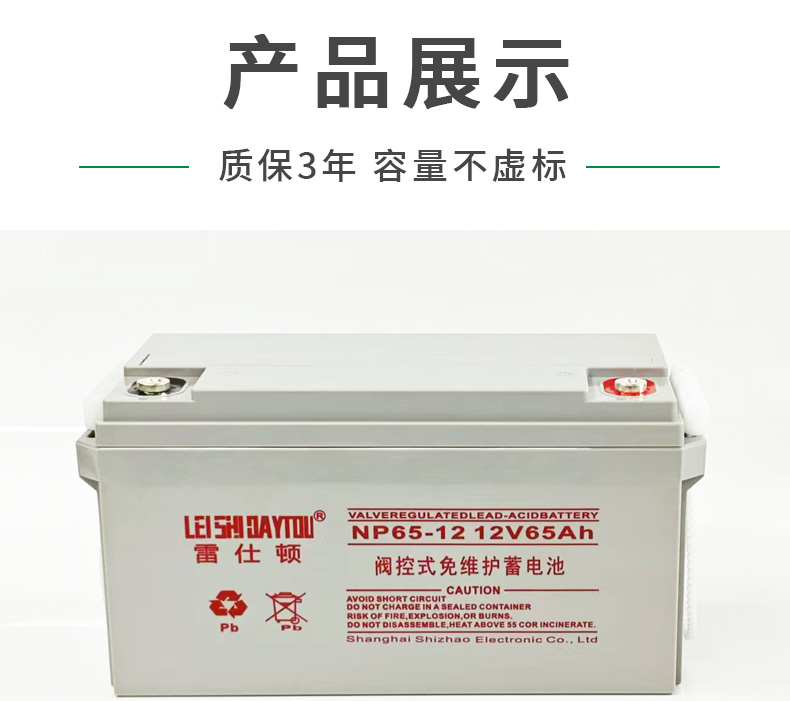 12V 65Ah 铅酸蓄电池